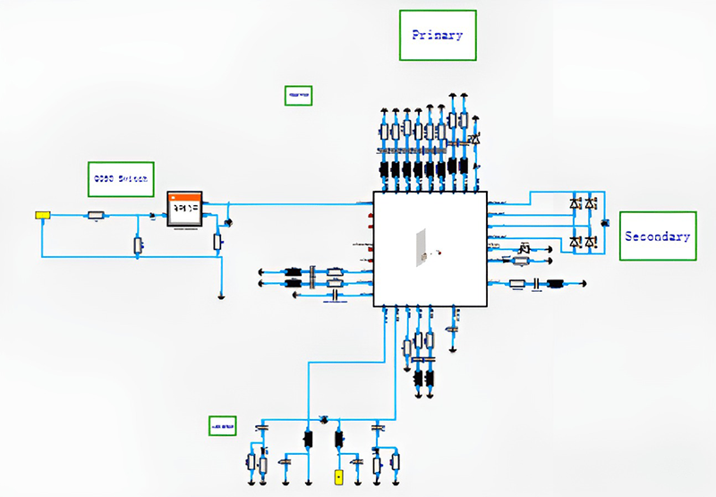士盟科技-CST-EMC 圖6.系統級場路聯合模擬