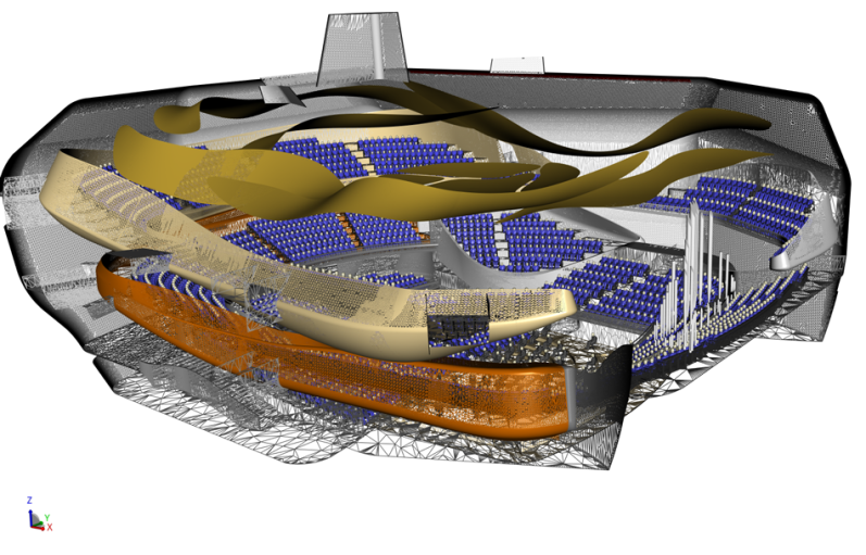 士盟科技-部落格-成功案例-圖1.音樂廳3D建模