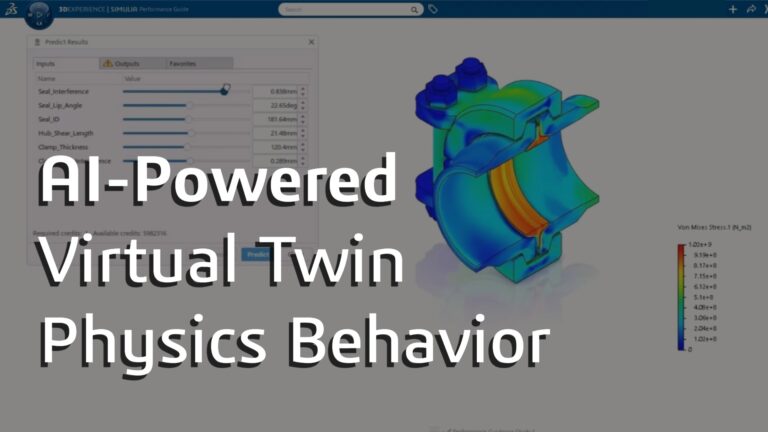 AI-Powered Virtual Twin Physics Behavior 加速工程模擬評估